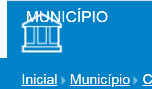 Recorte 1 da prova: Contraste de texto, no site de Odemira