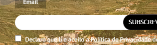 Recorte 1 da prova: Campos de formulário com nome, no site de Santa Marta de Penaguião