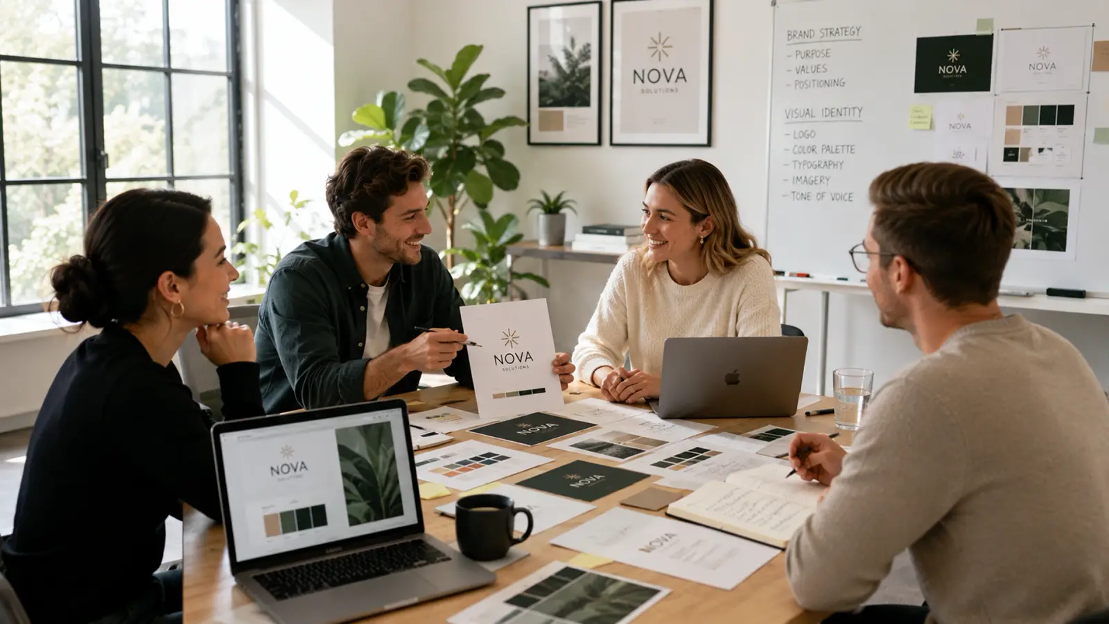 Branding e identidade de marca pela DEMARCA