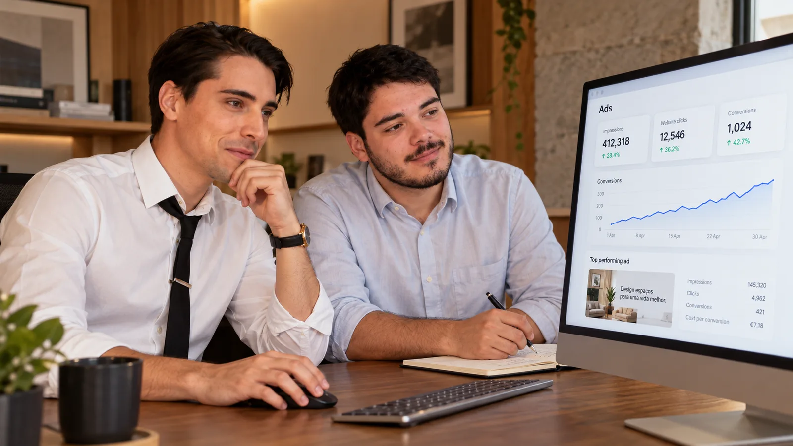 Campanhas de publicidade online pela DEMARCA