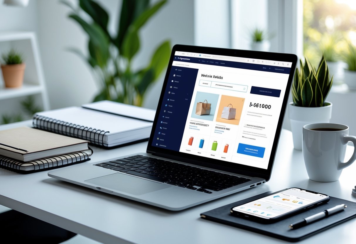 como criar site de vendas gratis