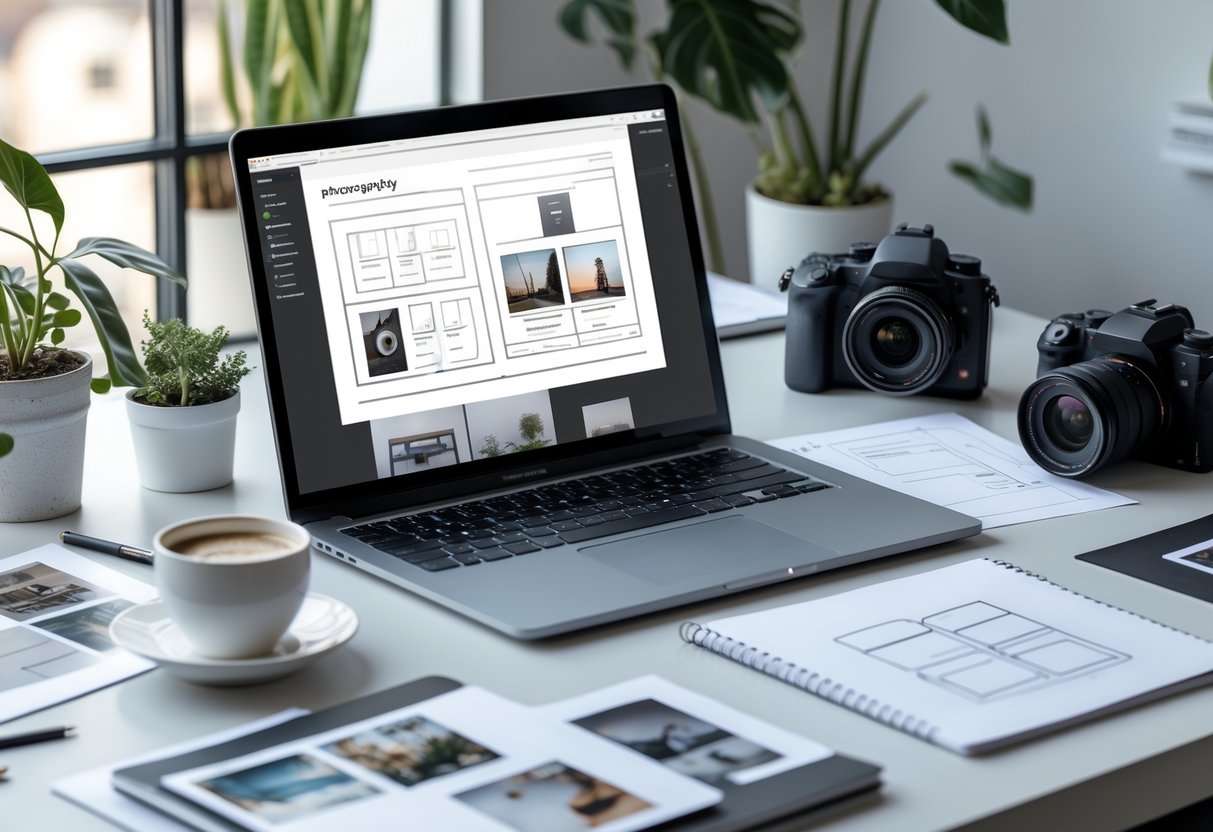 Como criar um website de fotografia