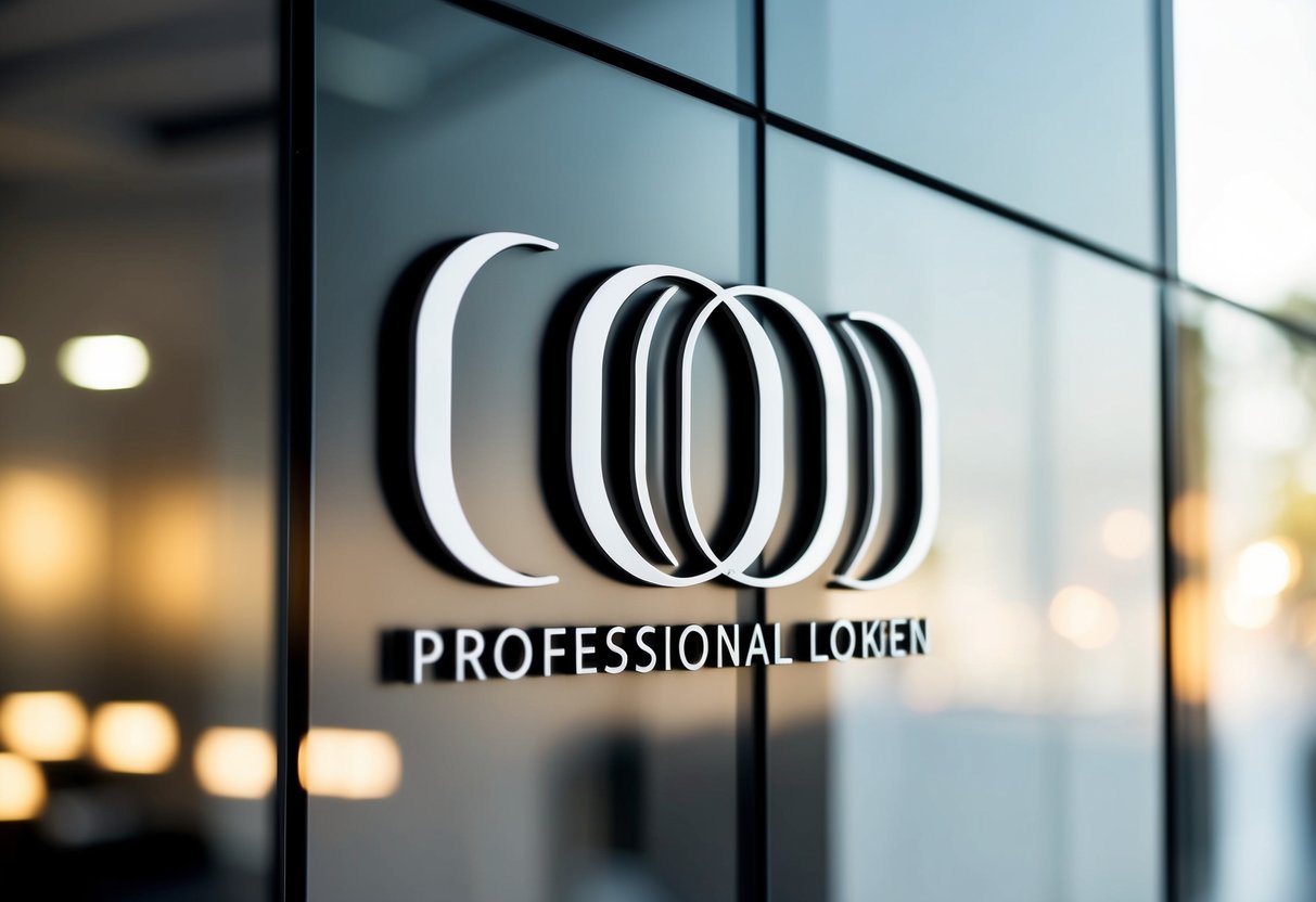 Um design de logótipo elegante e moderno, com linhas limpas e formas audaciosas, transmitindo uma sensação de luxo e sofisticação.