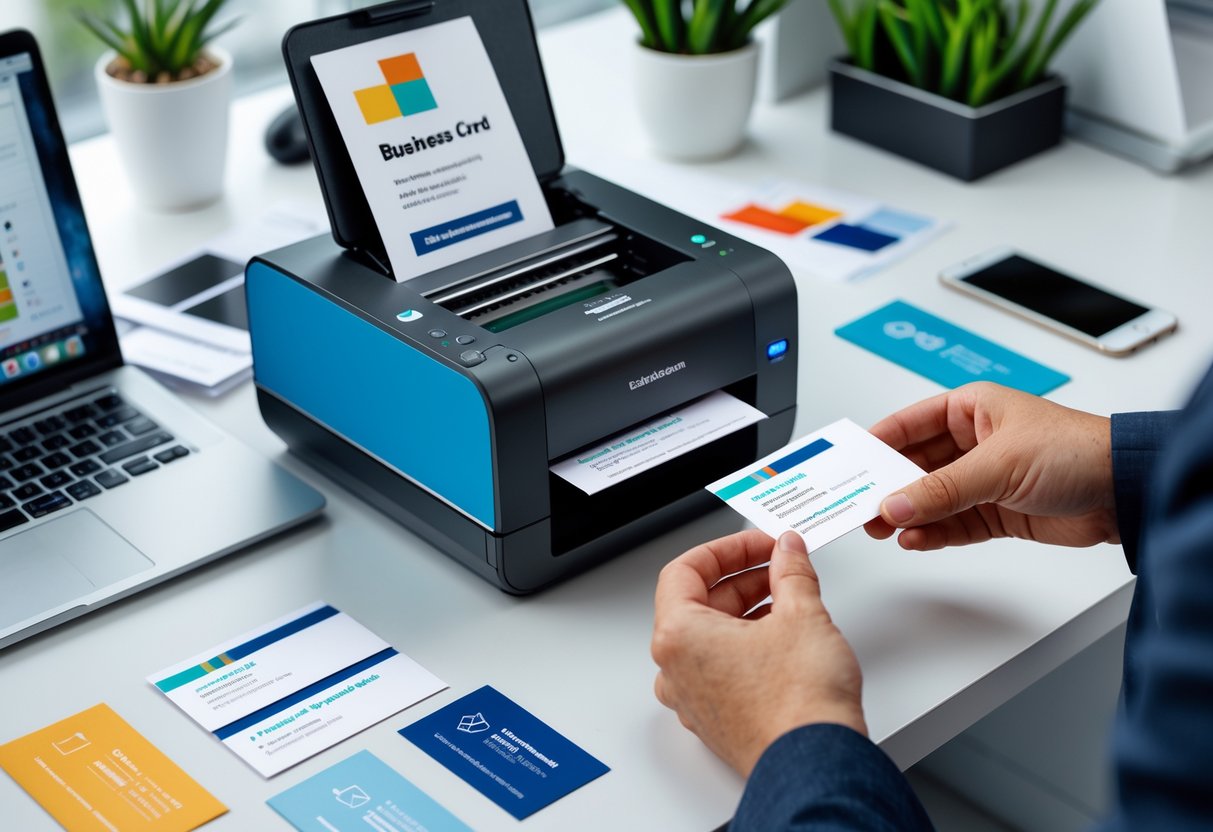 Cartão de visita entrega imediata