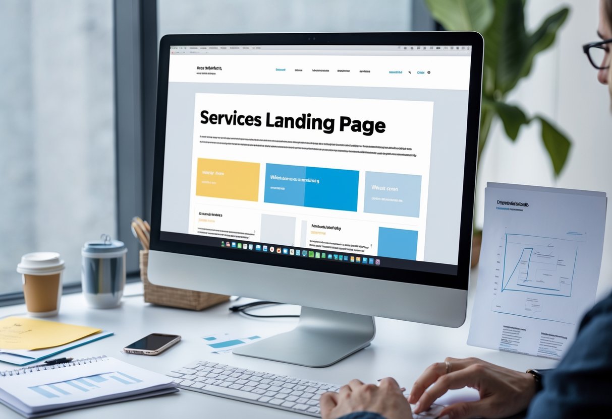 Landing Page de Serviços: Como Criar Uma Página Que Converte Clientes 3 landing page de serviços preços