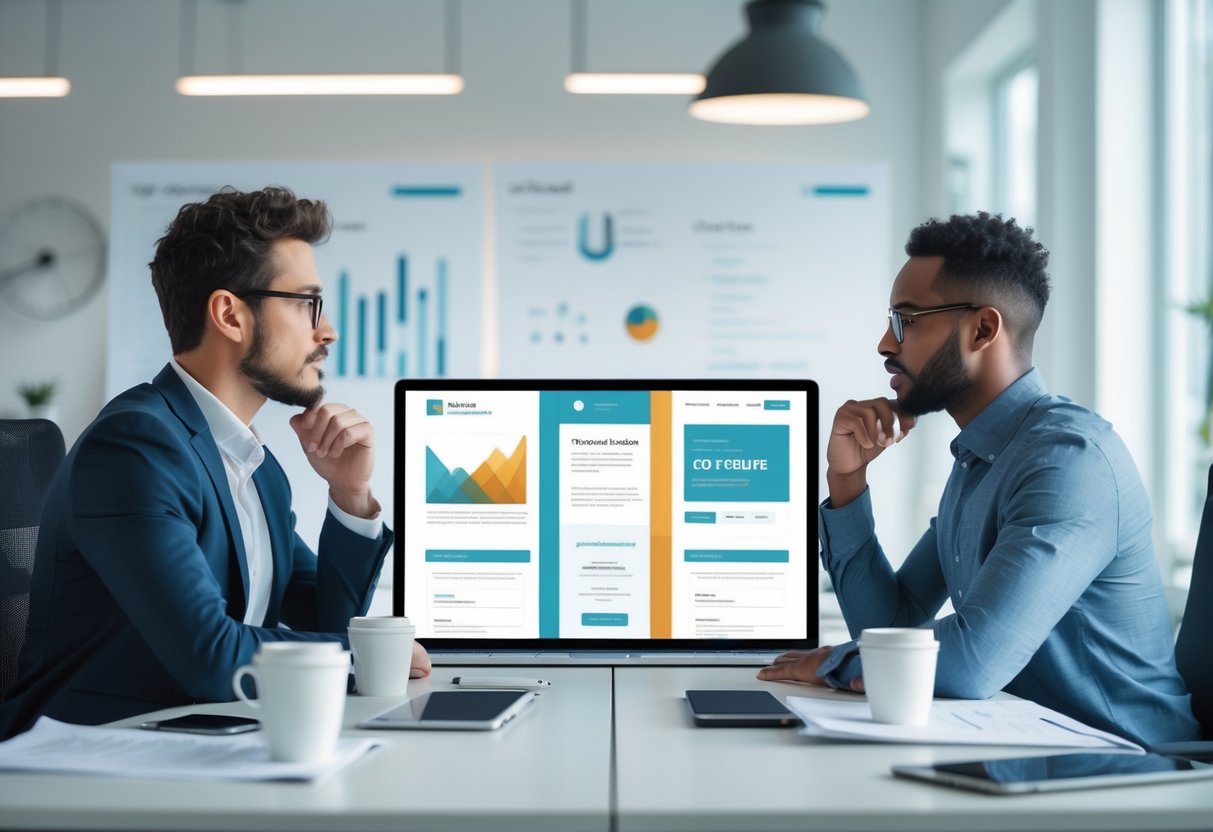 landing page e one page website preços