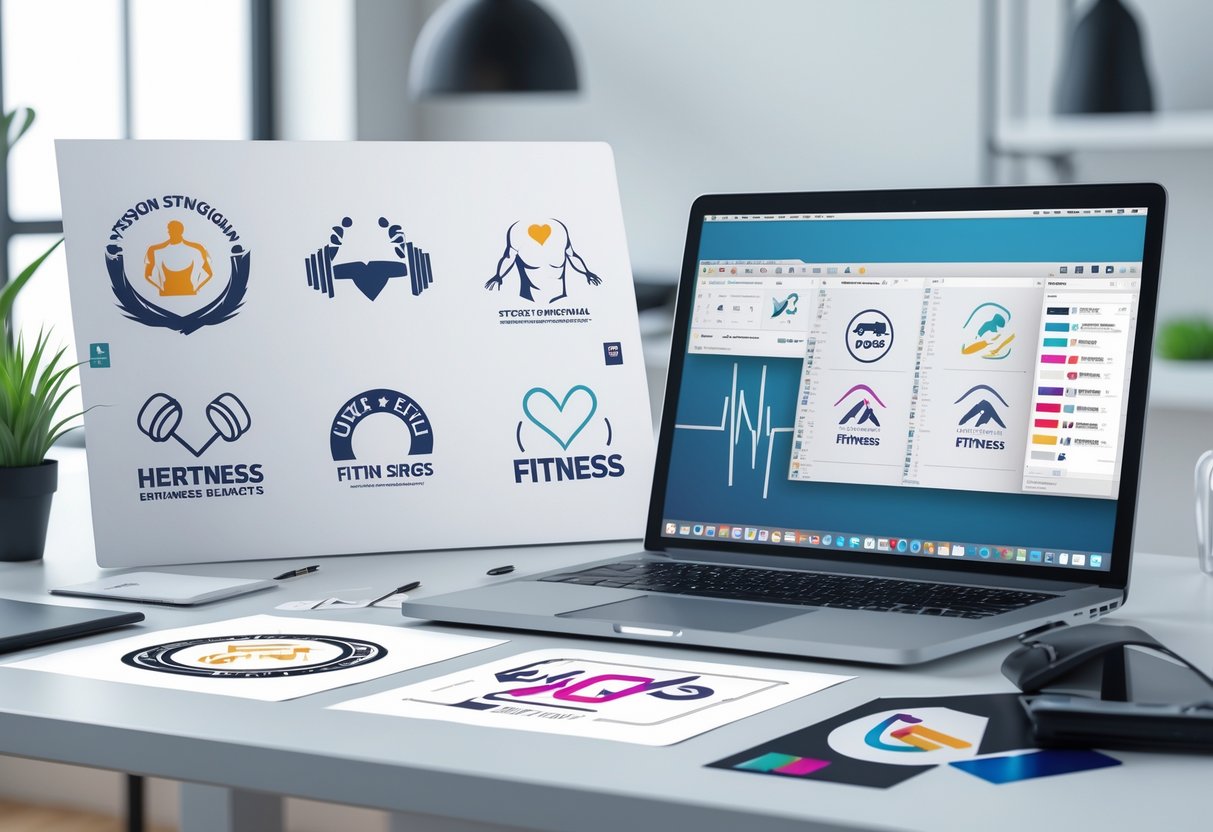 identidade visual fitness