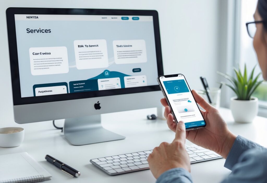 landing page de serviços