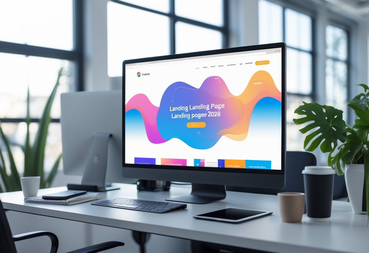 landing page exemplos