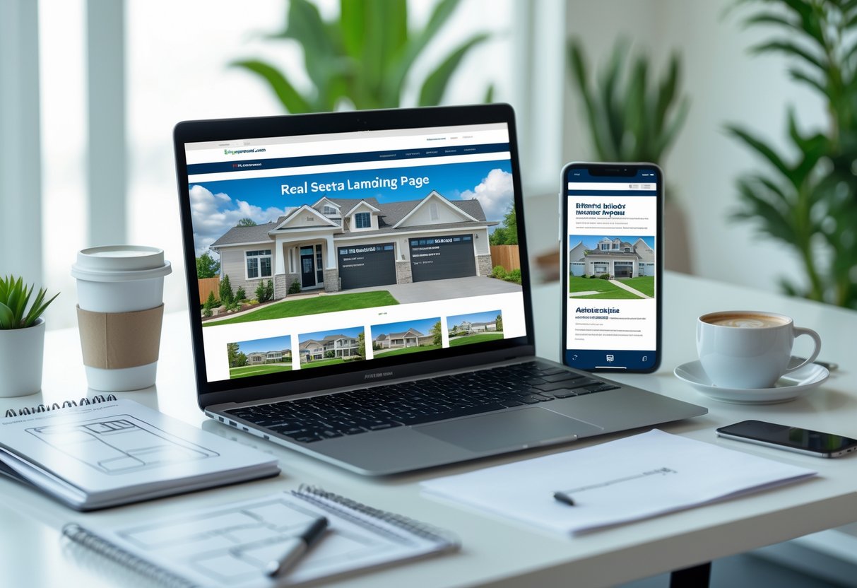 landing page para imóveis preços