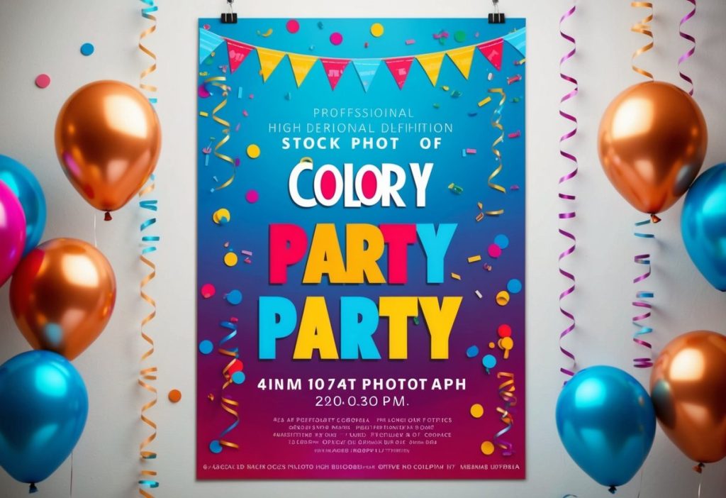 cartaz festa