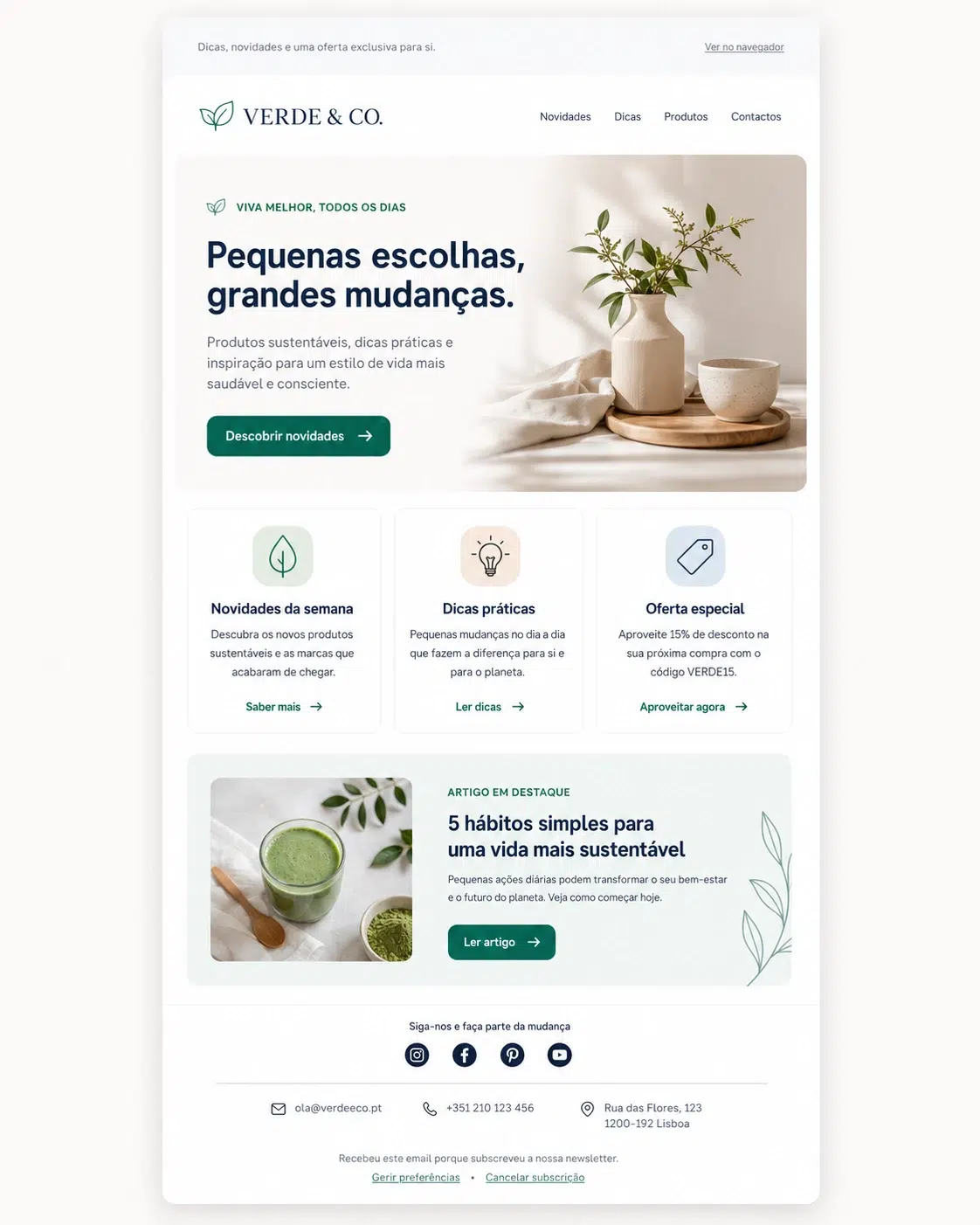 Como Criar uma Newsletter (Guia + Exemplos) 3 como criar newsletter