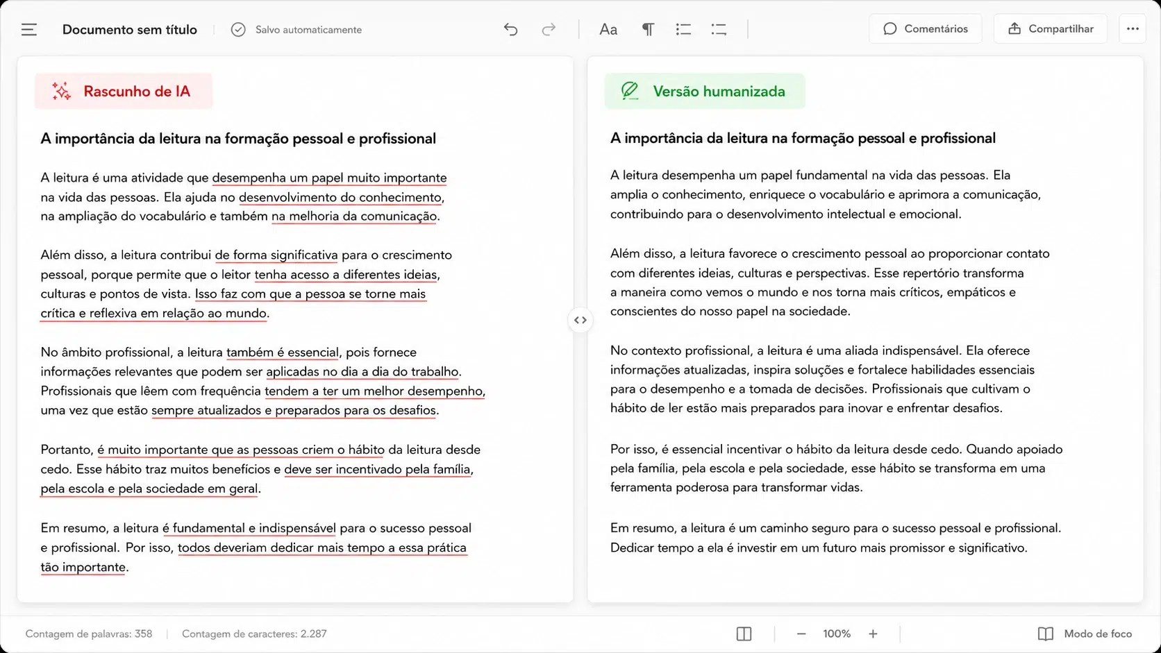 Humanizar Texto de IA: O Que É e Como Fazer (2026) 3 como humanizar texto IA AI
