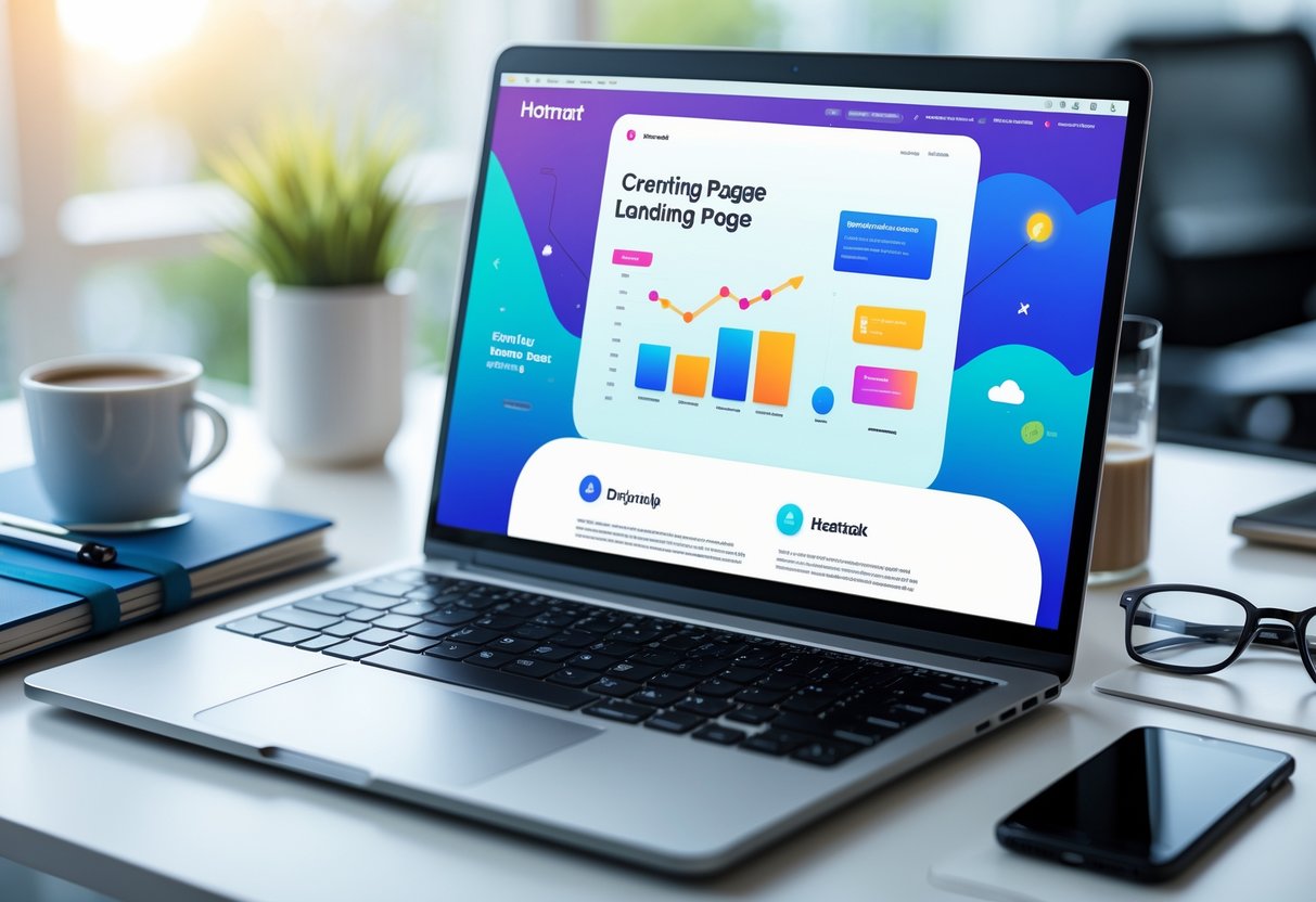 como criar landing page hotmart