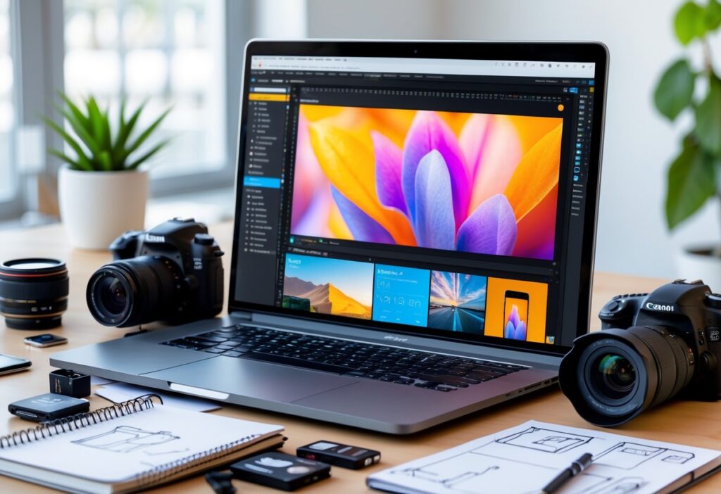 criar site fotografia