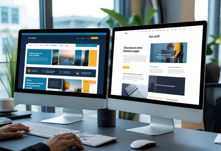 Landing Page vs One Page Website: Diferenças Fundamentais 2026 17 landing page vs one page website