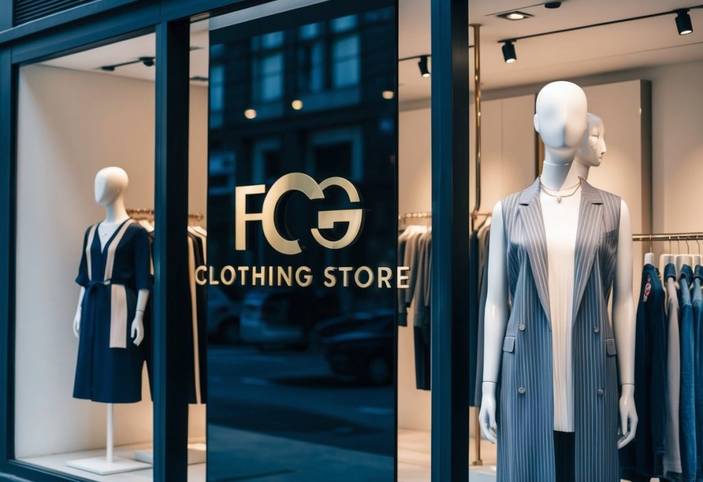 logotipo de loja de roupas