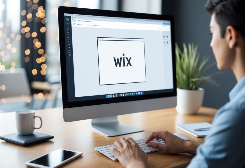 wix criar site